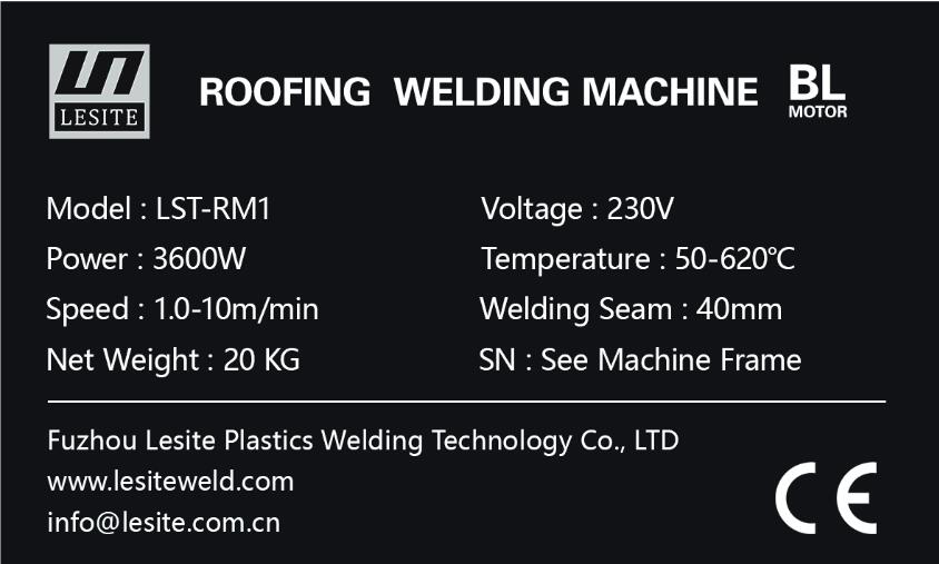 LST-RM1 Roofing Hot Air Welder